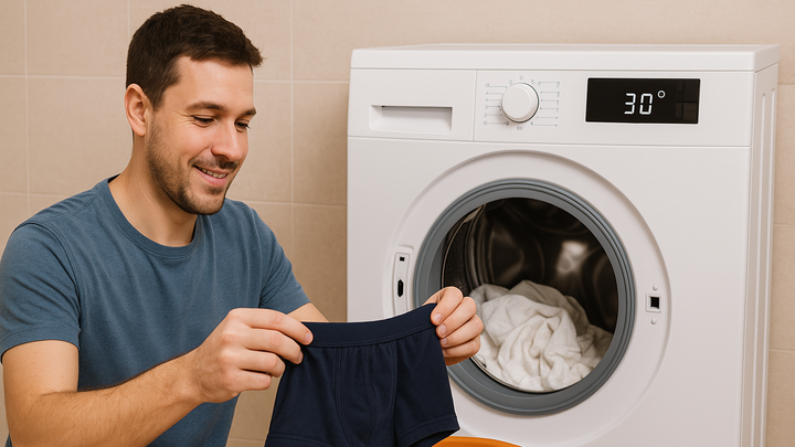 Laver ses sous-vêtements : à quelle température et peut-on utiliser le sèche-linge ?