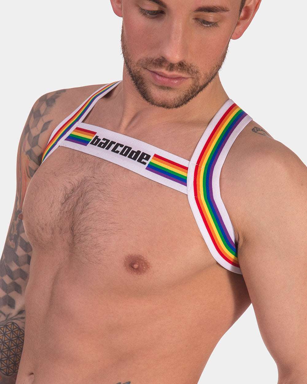 Barcode Berlin Multipack Backless Brief Pride Black + Pride Harness