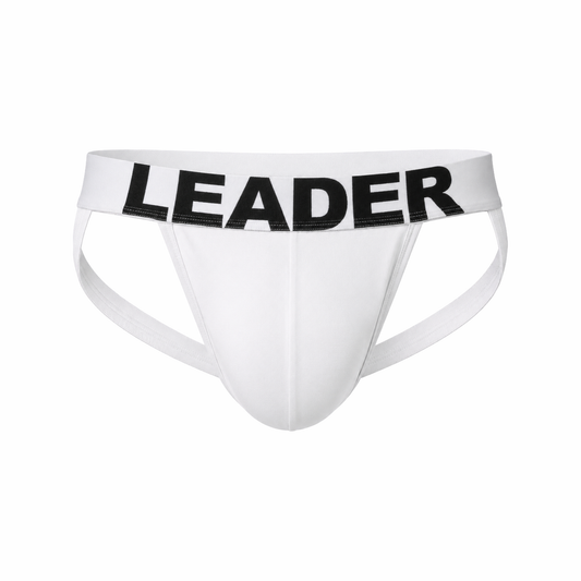 LEADER Essentials Jockstrap White