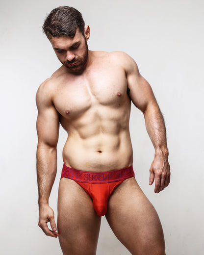SUKREW Jockstrap Multipack 1x Vermilion + 1x Eminence