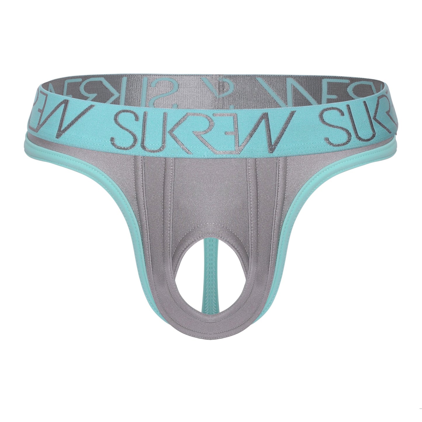 SUKREW U-Style Classic Thong Silver Sparkle